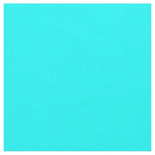 True Aqua Colored Fabric #00FFFF Stoff (Nahaufnahme)