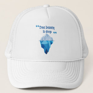 True Beauty - Iceberg Baseball & Trucker Hats" Ta Truckerkappe