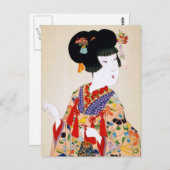 True Beauty Vintag Postkarte (Vorne/Hinten)