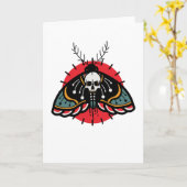 True Bis zum Tod Karte (Gelbe Blume)