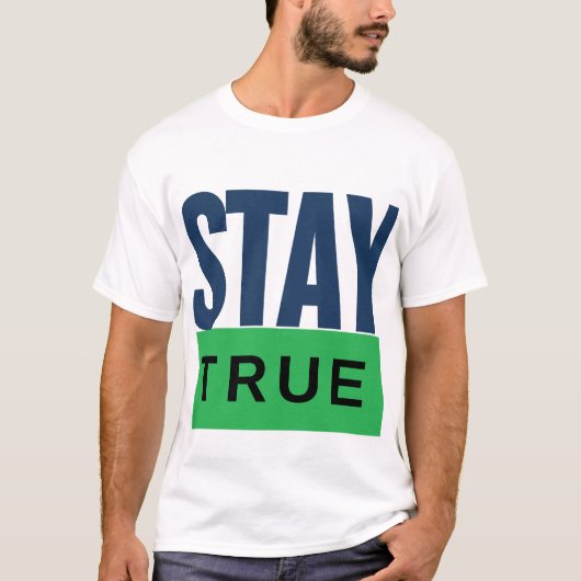 TRUE BLEIBE T-Shirt (Vorderseite)