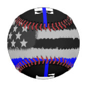 True Blue Custom Designed Baseball (Rückseite)