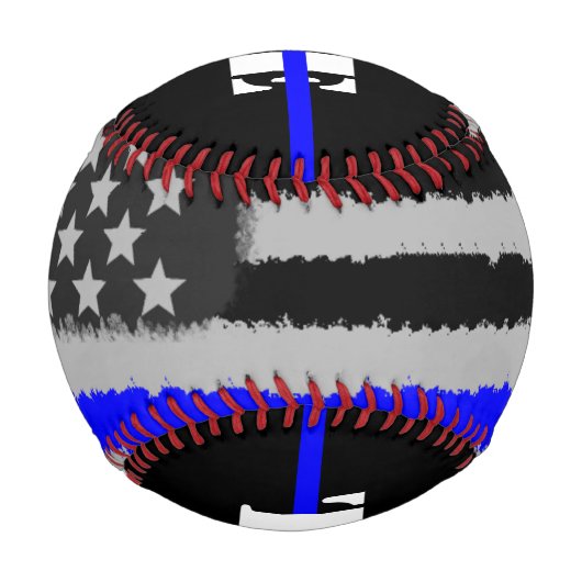 True Blue Custom Designed Baseball (Rückseite)