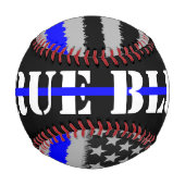 True Blue Custom Designed Baseball (Vorderseite)