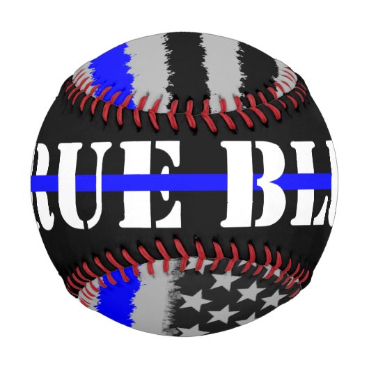 True Blue Custom Designed Baseball (Vorderseite)