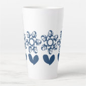 True Blue Deko Daisy Milchtasse (Vorderseite)
