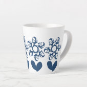True Blue Deko Daisy Milchtasse (Rechte Ecke)