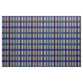 True Blue Kariert Pattern Stoff (Fat Quarter (45,7 x 55,9 cm))