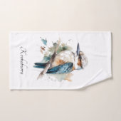 True Blue Kookaburra, Brauch Badhandtuch Set (Handtuch)