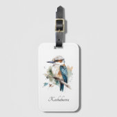 True Blue Kookaburra, Brauch Gepäckanhänger (Vorderseite Vertikal)