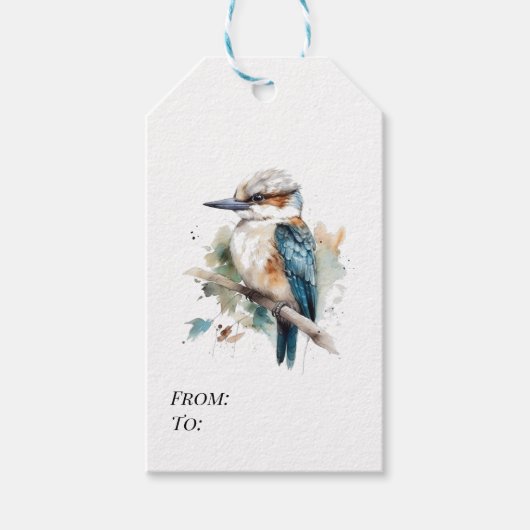 True Blue Kookaburra, Brauch Geschenkanhänger (Vorderseite)
