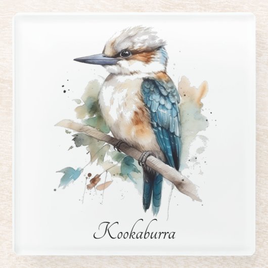 True Blue Kookaburra, Brauch Glasuntersetzer (Vorderseite)