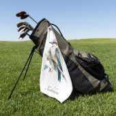 True Blue Kookaburra, Brauch Golfhandtuch (Gras)