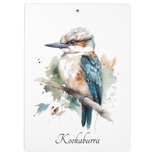 True Blue Kookaburra, Brauch Klemmbrett (Rückseite)