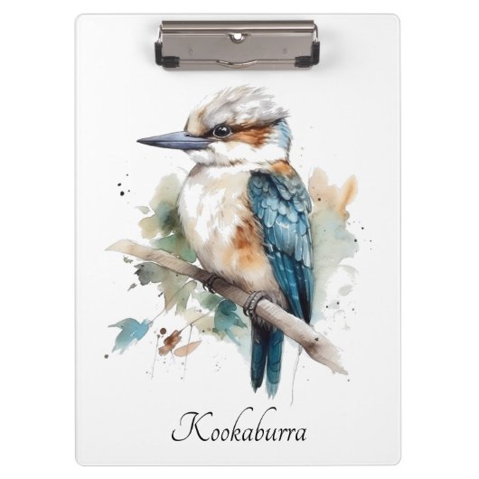 True Blue Kookaburra, Brauch Klemmbrett (Vorderseite)
