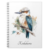 True Blue Kookaburra, Brauch Notizblock (Vorderseite)