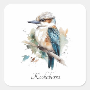 True Blue Kookaburra, Brauch Quadratischer Aufkleber