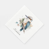 True Blue Kookaburra, Brauch Serviette (Ecke)