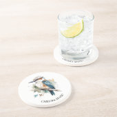 True Blue Kookaburra, custom Getränkeuntersetzer (Seite)