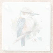 True Blue Kookaburra Glasuntersetzer (Rückseite)