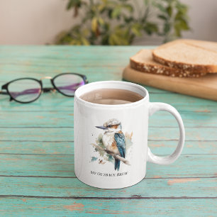 True Blue Kookaburra, individuell Kaffeetasse