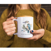 True Blue Kookaburra, individuell Kaffeetasse