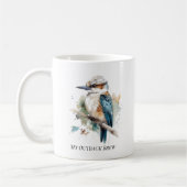True Blue Kookaburra, individuell Kaffeetasse (Links)