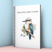 True Blue Kookaburra, individuell Notizblock