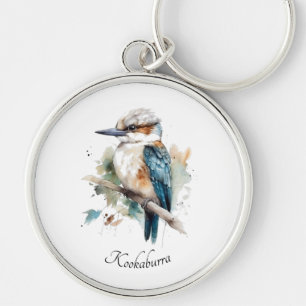 True Blue Kookaburra, individuell Schlüsselanhänger