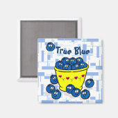 True Blue Magnet (Vorderseite/Rückseite)