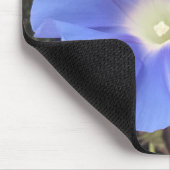 True Blue Morning Glory Close-up  Mousepad (Ecke)