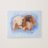 True Blue Pekingese Puzzle (Horizontal)