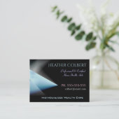 True Blue Professional Caregiver Visitenkarte (Stehend Vorderseite)