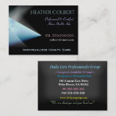 True Blue Professional Caregiver Visitenkarte (Vorne/Hinten)