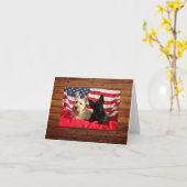 True Blue Scottitude Karte (Gelbe Blume)