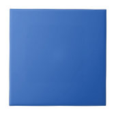 True Blue Solid Color Tile Fliese (Vorderseite)