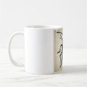 True Bug Heteroptera 010824IREF208 - Watercolor Kaffeetasse (Links)