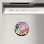 True Comradery - Brezhnev küsst Honecker Magnet (In Situ (Geschirrspüler))