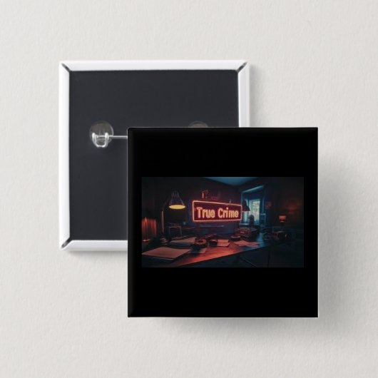 True Crime Button (Vorne & Hinten)