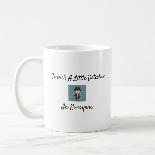 True Crime Detection Funny Mug Kaffeetasse (Links)