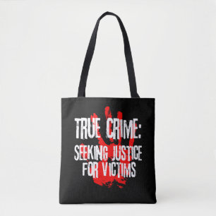 True Crime Fan-Geschenk Tasche