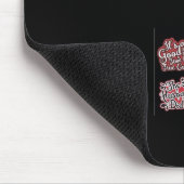 True Crime Fanatic Mouse Pad Mousepad (Ecke)