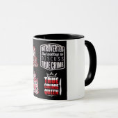 True Crime Fanatic Mug Tasse (VorderseiteRechts)