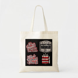 True Crime Fanatic Tote Bag Tragetasche