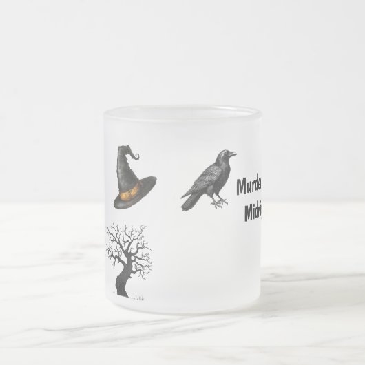 True Crime Halloween Mattglastasse (Mittel)