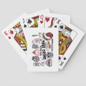 True Crime Junkie Spielkarten (Rückseite)