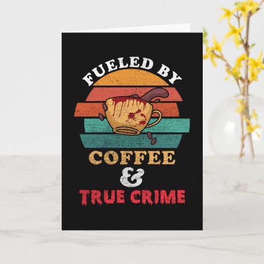 True Crime Karte (Gelbe Blume)