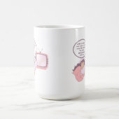 True Crime Lover Minimalist Design | Dark Humor Kaffeetasse (Mittel)