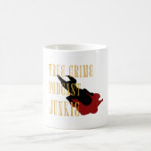 True Crime Podcast Junkie Kaffeetasse (Mittel)