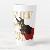 True Crime Podcast Junkie Milchtasse (Vorderseite)